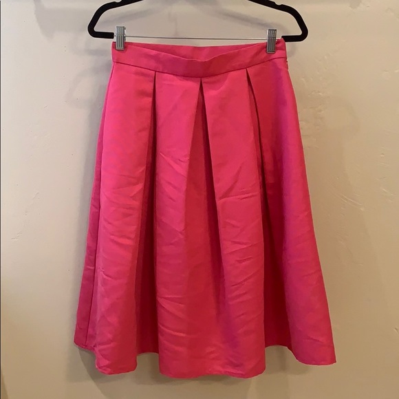 NY&Co Midi pink Skirt with Pockets - Picture 1 of 5